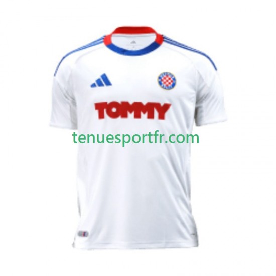 Homme Maillot Domicile HNK Hajduk 2025-2026 à Manches Courtes