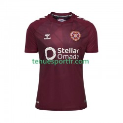Homme Maillot Domicile Hearts 2025-2026 à Manches Courtes