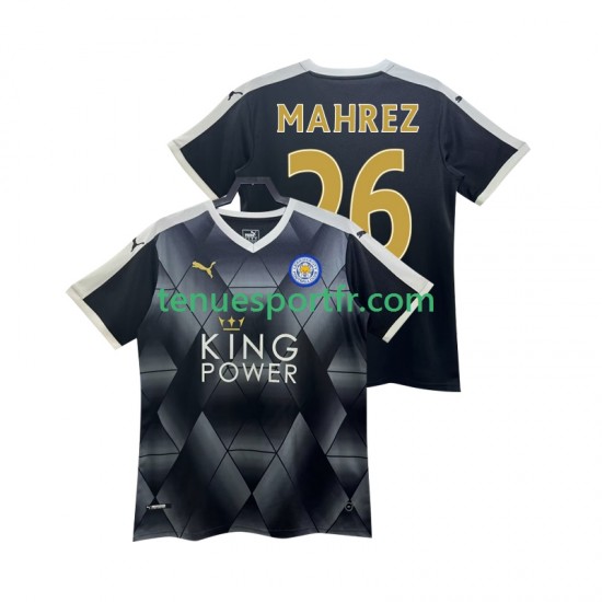 Homme Maillot Retro Extérieur Leicester City MAHREZ 26 2014 2015 à Manches Courtes