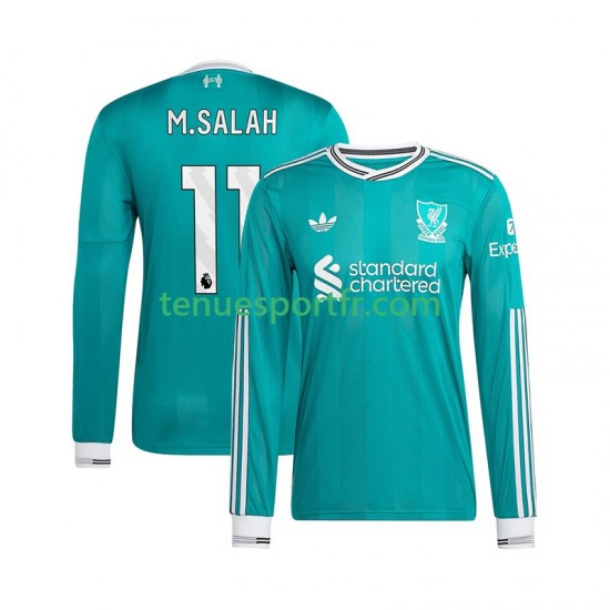 Homme Maillot Troisième Liverpool Mohamed Salah 11 2025-2026 à Manches Longues