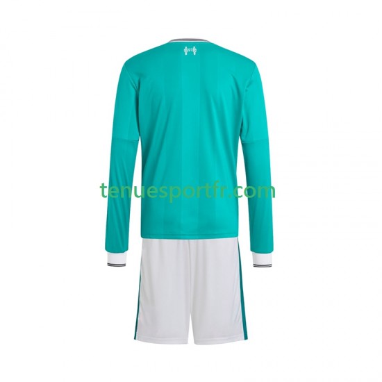 Kit Enfant Maillot Troisième Liverpool 2025-2026 à Manches Longues