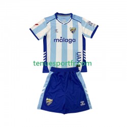 Kit Enfant Maillot Domicile Málaga CF 2025-2026 à Manches Courtes