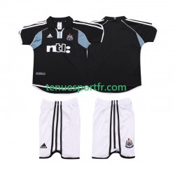 Kit Enfant Maillot Retro Extérieur Newcastle United 2000 2001 à Manches Courtes