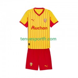 Kit Enfant Maillot Domicile RC Lens 2025-2026 à Manches Courtes