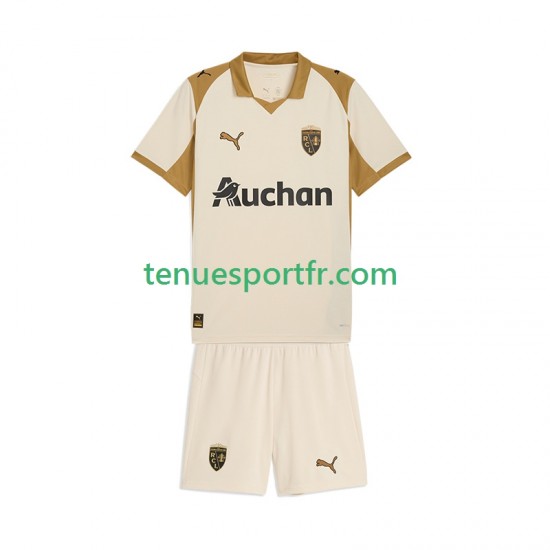 Kit Enfant Maillot Troisième RC Lens 2025-2026 à Manches Courtes