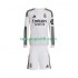 Kit Enfant Maillot Domicile Real Madrid 2025-2026 à Manches Longues