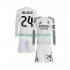 Kit Enfant Maillot Domicile Real Madrid Huijsen 24 2025-2026 à Manches Longues