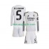 Kit Enfant Maillot Domicile Real Madrid Jude Bellingham 5 2025-2026 à Manches Longues