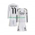 Kit Enfant Maillot Domicile Real Madrid Rodrygo 11 2025-2026 à Manches Longues