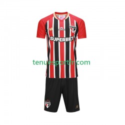 Kit Enfant Maillot Extérieur São Paulo 2025-2026 à Manches Courtes