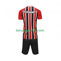 Kit Enfant Maillot Extérieur São Paulo 2025-2026 à Manches Courtes