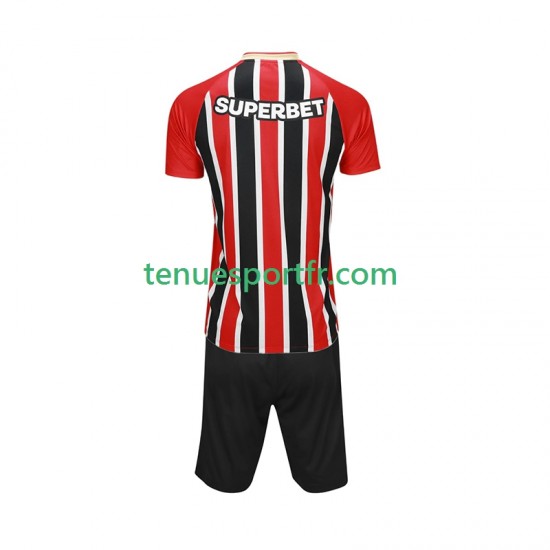 Kit Enfant Maillot Extérieur São Paulo 2025-2026 à Manches Courtes
