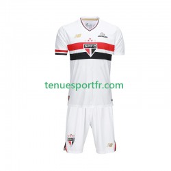 Kit Enfant Maillot Domicile São Paulo 2025-2026 à Manches Courtes