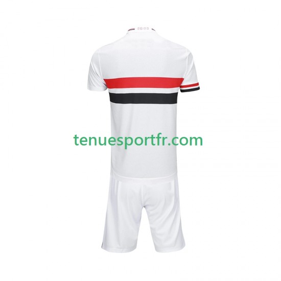 Kit Enfant Maillot Domicile São Paulo 2025-2026 à Manches Courtes