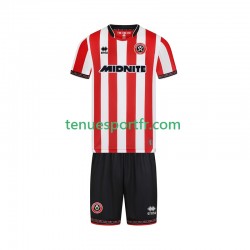 Kit Enfant Maillot Domicile Sheffield United 2025-2026 à Manches Courtes