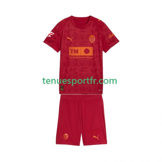 Kit Enfant Maillot Extérieur Valence CF 2025-2026 à Manches Courtes