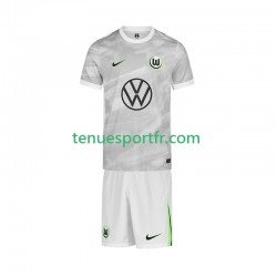 Kit Enfant Maillot Extérieur VfL Wolfsburg 2025-2026 à Manches Courtes