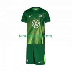 Kit Enfant Maillot Domicile VfL Wolfsburg 2025-2026 à Manches Courtes