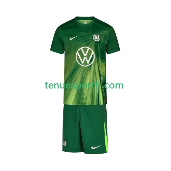 Kit Enfant Maillot Domicile VfL Wolfsburg 2025-2026 à Manches Courtes